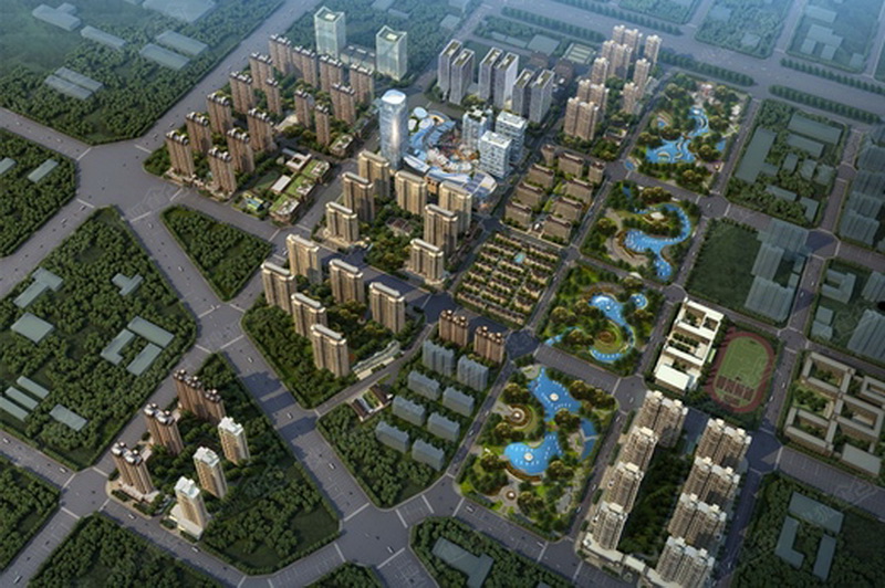 Khu vực đông nam của thành phố shijiazhuang zhihui city ii